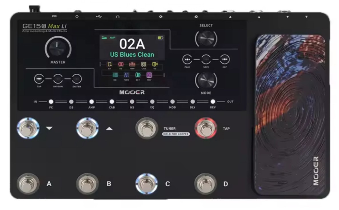 Mooer GE150 Max Li Amp Modeling