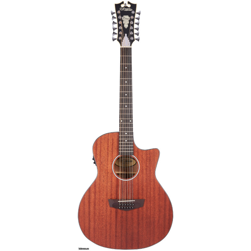D'Angelico Premier Fulton LS 12 stängad Eq
