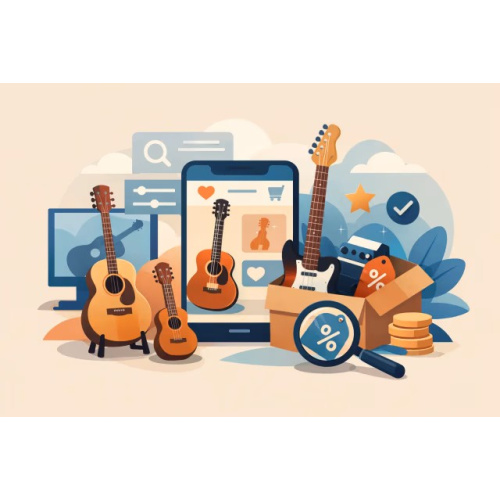Gitarr fyndhörna online - så fyndar du rätt